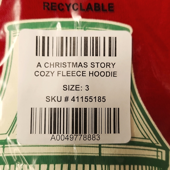 ❤️NWT VINTAGE TORRID HOODIE A CHRISTMAS STORY LEG LAMP HOLIDAY RALPHIE PLUS SIZE - Picture 6 of 13